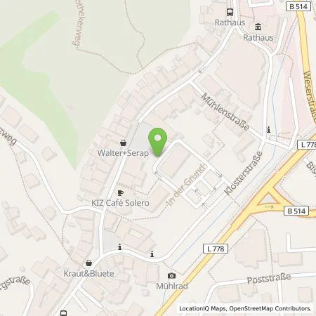 Standortübersicht der Tankstelle Stadtwerke Vlotho GmbH in 32602 Vlotho