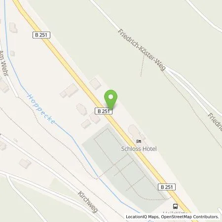 Standortübersicht der Tankstelle Rolf Lienenbecker in 59929 Brilon-Wald