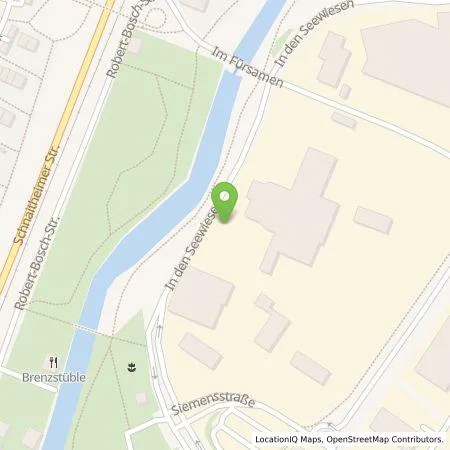 Standortübersicht der Tankstelle Autohaus Sing GmbH & Co KG in 89520 Heidenheim a. d. Brenz