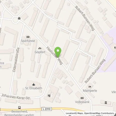 Standortübersicht der Tankstelle Wertheim Verwaltung GmbH in 97877 Wertheim Bestenheid