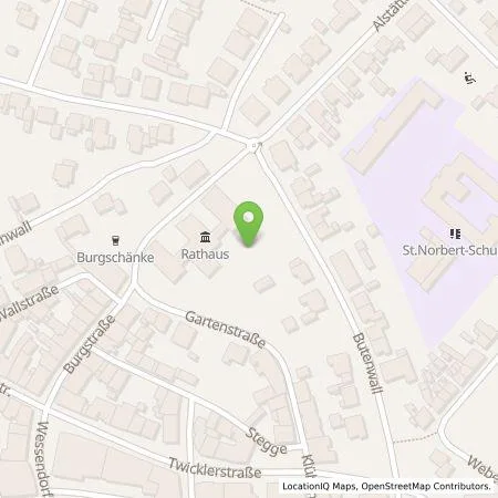 Standortübersicht der Tankstelle SVS-Versorgungsbetriebe GmbH in 48691 Vreden