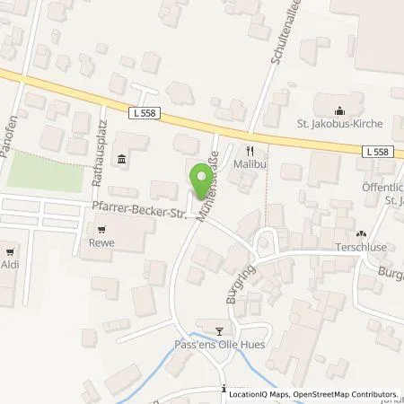 Standortübersicht der Tankstelle SVS-Versorgungsbetriebe GmbH in 46354 Südlohn