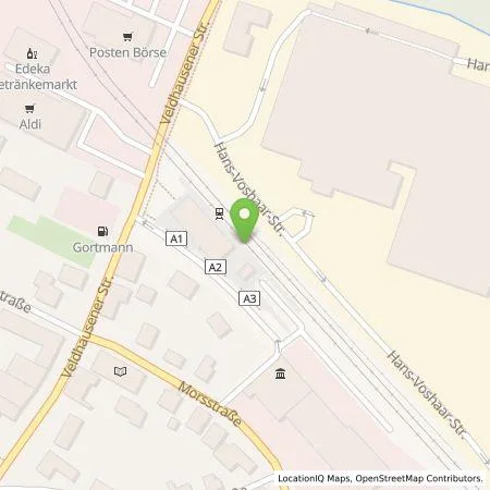 Standortübersicht der Tankstelle Stadtwerke Neuenhaus GmbH in 49828 Neuenhaus