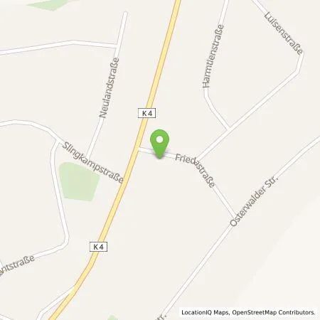 Standortübersicht der Tankstelle Stadtwerke Neuenhaus GmbH in 49828 Neuenhaus