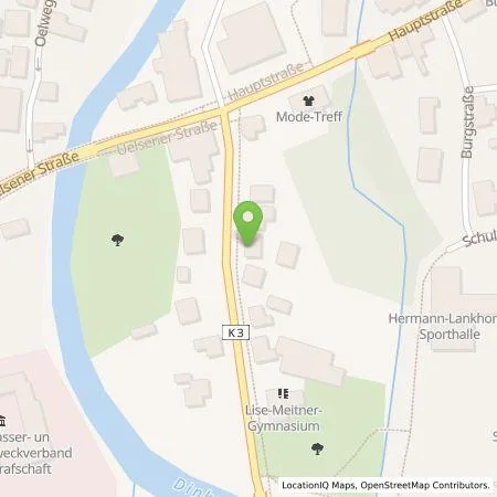 Standortübersicht der Tankstelle Stadtwerke Neuenhaus GmbH in 49828 Neuenhaus