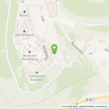 Standortübersicht der Tankstelle EHS Eifelhaus Service GmbH in 53949 Dahlem - Kronenburg