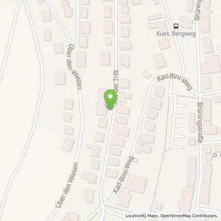 Standortübersicht der Tankstelle Charge Green OnSite GmbH in 54470 Bernkastel-Kues