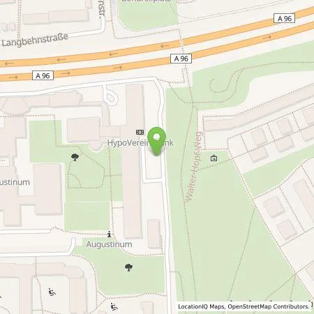 Standortübersicht der Tankstelle Augustinum Energiemanagement GmbH in 81375 München (Neufriedenheim)