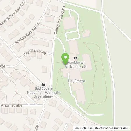 Standortübersicht der Tankstelle Augustinum Energiemanagement GmbH in 65812 Bad Soden