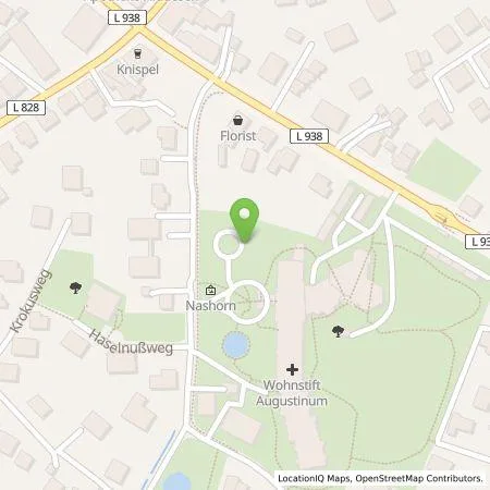 Standortübersicht der Tankstelle Augustinum Energiemanagement GmbH in 32760 Detmold-Hiddesen