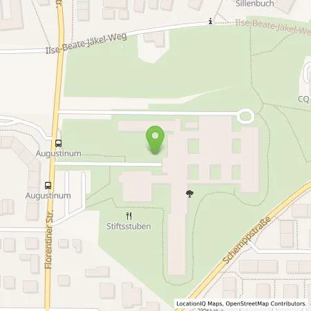 Standortübersicht der Tankstelle Augustinum Energiemanagement GmbH in 70619 Stuttgart