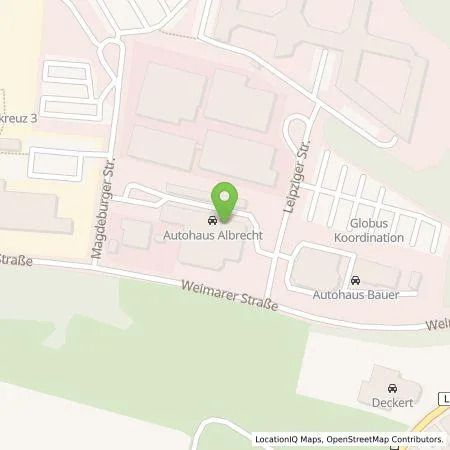 Standortübersicht der Tankstelle Autohaus Albrecht in 66606 St. Wendel