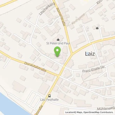 Standortübersicht der Tankstelle Kretschmanns Sonnendeck GbR in 72488 Laiz