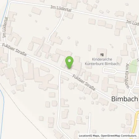 Standortübersicht der Tankstelle e-MITION.world yGmbH in 36137 Bimbach