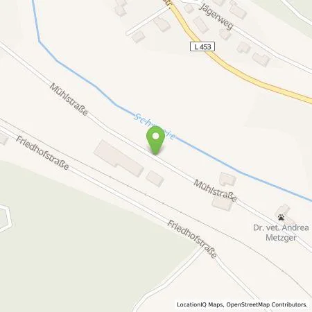 Standortübersicht der Tankstelle Landgut Untere Mühle in 72479 Straßberg