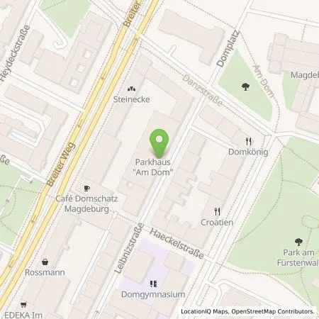 Standortübersicht der Tankstelle MWG-Service GmbH in 39104 Magdeburg