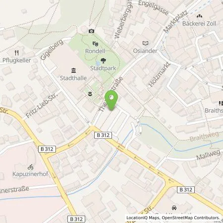 Standortübersicht der Tankstelle e.wa riss GmbH & Co. KG in 88400 Biberach