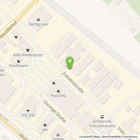 Standortübersicht der Tankstelle Erfurt emobility & energy GmbH in 82194 Gröbenzell