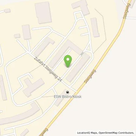 Standortübersicht der Tankstelle INNOPARK Kitzingen GmbH in 97318 Kitzingen