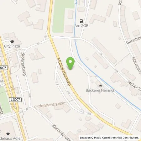 Standortübersicht der Tankstelle Gothaer Stadtwerke ENERGIE GmbH in 99867 Gotha