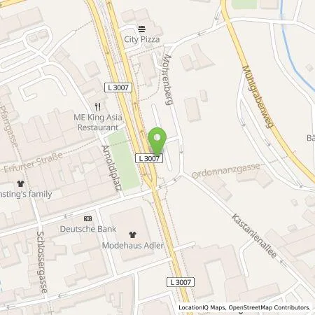 Standortübersicht der Tankstelle Gothaer Stadtwerke ENERGIE GmbH in 99867 Gotha