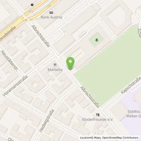 Standortübersicht der Tankstelle SWM Versorgungs GmbH in 80636 München