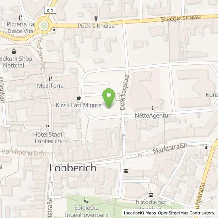 Standortübersicht der Tankstelle Stadtwerke Nettetal GmbH in 41334 Nettetal