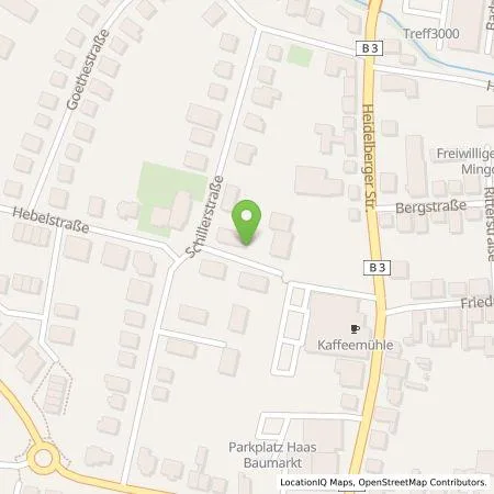 Standortübersicht der Tankstelle Dieter Zürn in 76669 Bad Schönborn