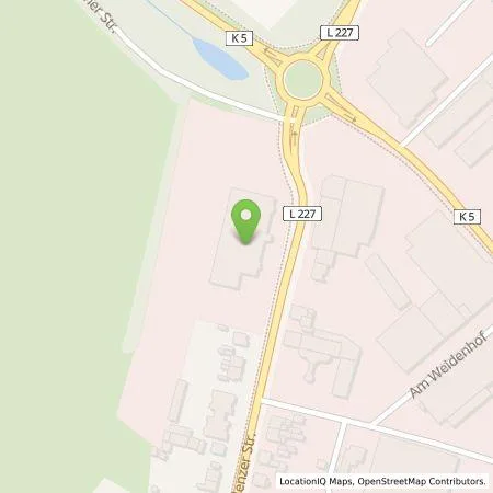 Standortübersicht der Tankstelle Alliander Netz Heinsberg GmbH in 52525 Heinsberg