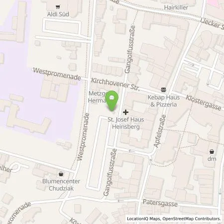 Standortübersicht der Tankstelle Alliander Netz Heinsberg GmbH in 52525 Heinsberg