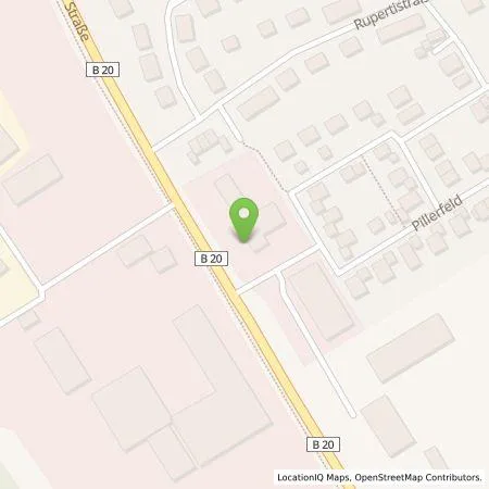 Standortübersicht der Tankstelle Elektro Erler & Fellner GmbH in 84529 Tittmoninig