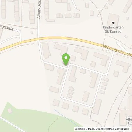 Standortübersicht der Tankstelle Regioladen+ GmbH & Co.KG in 78050 Villingen-Schwenningen