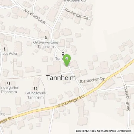 Standortübersicht der Tankstelle Regioladen+ GmbH & Co.KG in 78052 Villingen-Schwenningen