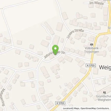 Standortübersicht der Tankstelle Regioladen+ GmbH & Co.KG in 78056 Villingen-Schwenningen