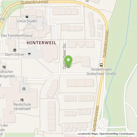 Standortübersicht der Tankstelle Stadtwerke Sindelfingen Mobility GmbH in 71067 Sindelfingen