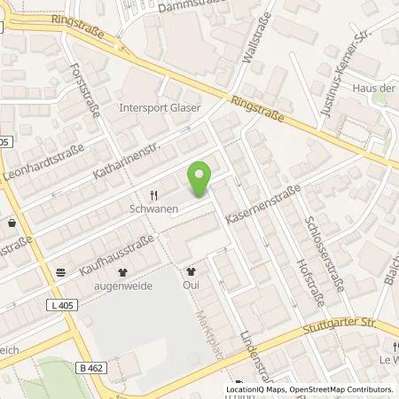 Standortübersicht der Tankstelle Regioladen+ GmbH & Co.KG in 72250 Freudenstadt