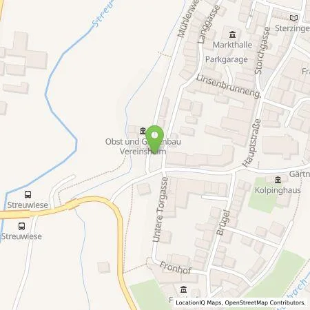 Standortübersicht der Tankstelle ÜWR Mobilität GmbH & Co. KG in 97638 Mellrichstadt