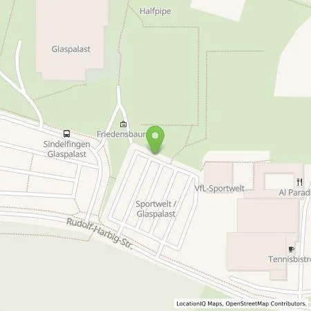 Standortübersicht der Tankstelle Stadtwerke Sindelfingen Mobility GmbH in 71063 Sindelfingen