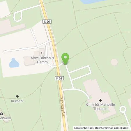 Standortübersicht der Tankstelle Stadtwerke Hamm GmbH in 59071 Hamm