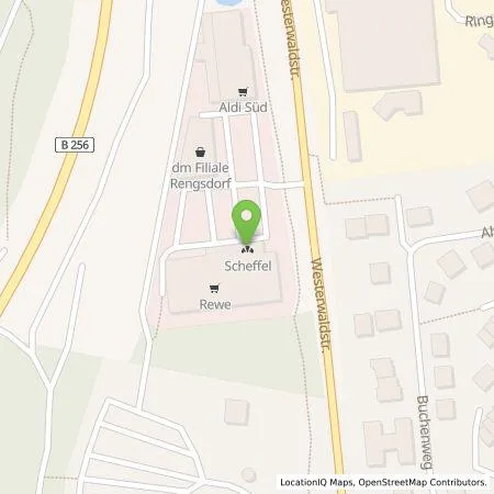 Standortübersicht der Tankstelle EnBW mobility+ AG und Co.KG in 56579 Rengsdorf