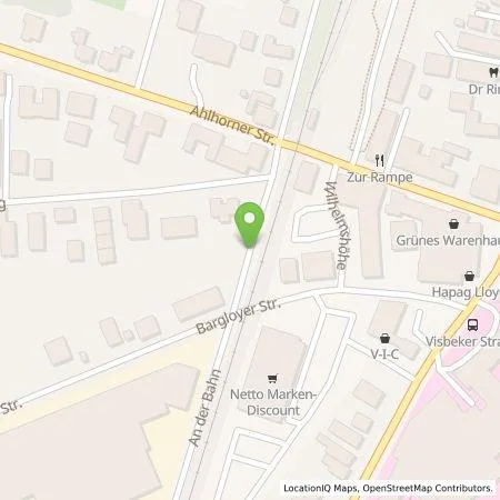 Standortübersicht der Tankstelle Sarah und Björn Schmidt GbR in 27793 Wildeshausen