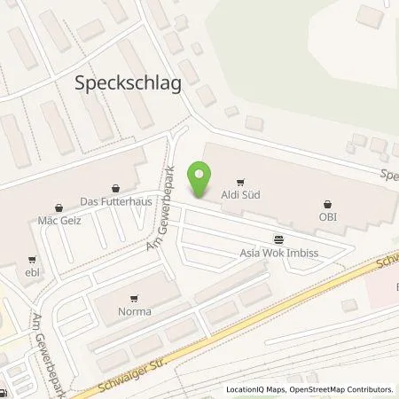 Standortübersicht der Tankstelle GreenCharge GmbH in 90552 Röthenbach a.d.Pegnitz