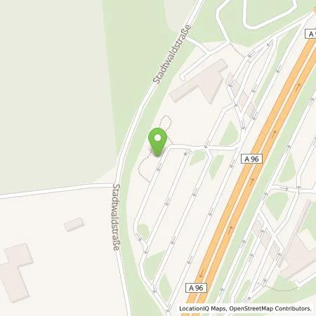 Standortübersicht der Tankstelle E.ON Drive Infrastructure GmbH in 86899 Landsberg am Lech