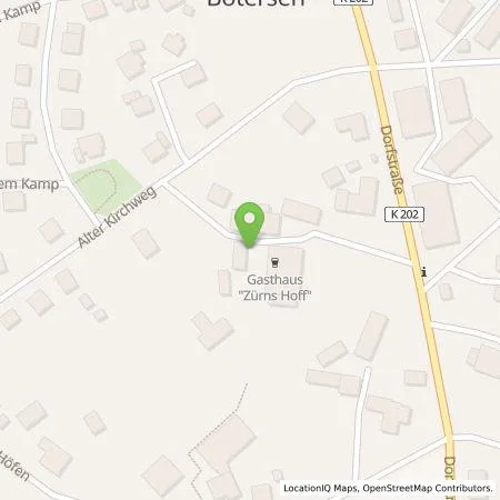 Standortübersicht der Tankstelle Florian Hoops in 27367 Bötersen
