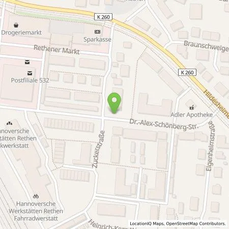 Standortübersicht der Tankstelle enercity AG in 30880 Laatzen