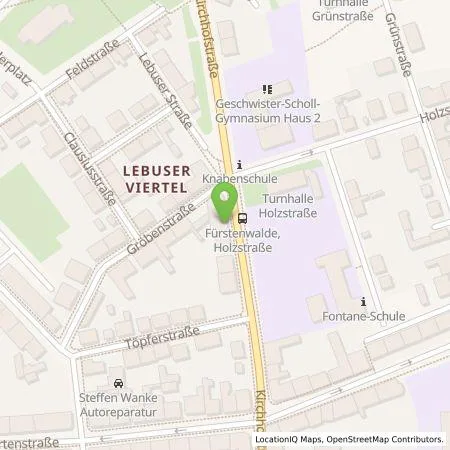 Standortübersicht der Tankstelle Hotel Albena (Personengesellschaft, Olaf Splettstößer-Kähner in 15517 Fürstenwalde /Spree