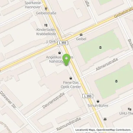 Standortübersicht der Tankstelle enercity AG in 30173 Hannover