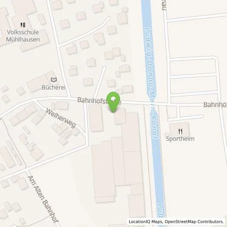 Standortübersicht der Tankstelle Energielösung GmbH in 92360 Mühlhausen