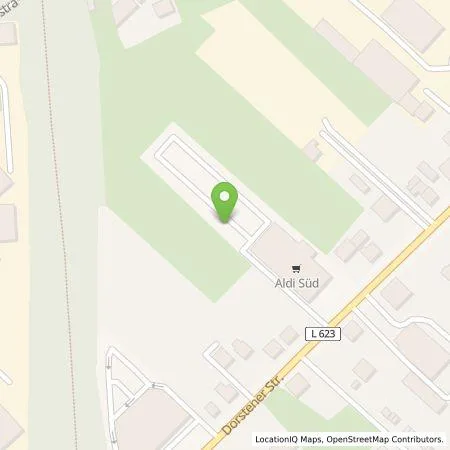 Standortübersicht der Tankstelle ALDI SÜD Immobilienverwaltungs-GmbH & Co. oHG in 46119 Oberhausen