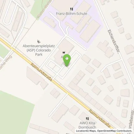 Standortübersicht der Tankstelle ALDI SÜD Immobilienverwaltungs-GmbH & Co. oHG in 60320 Ginnheim